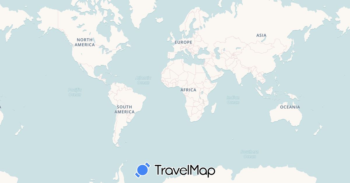 TravelMap itinerary